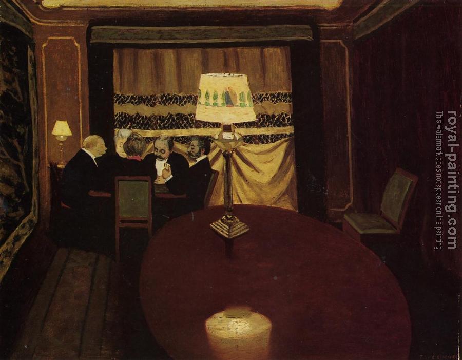 Felix Vallotton : The Poker Game Felix Vallotton : The Poker Game